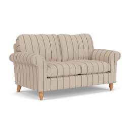 Large 2 Seater Sofa - Charcoal - Compton Stripe - Hurley - The Cotswold Company