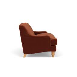 Ashbee 3 Seater - Brick - Matt Velvet - The Cotswold Company - thumbnail 3