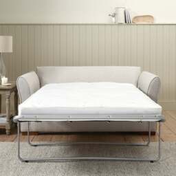 Sofa Bed Large 2 Seater Sofa  - Natural - House Weave - Express Delivery Sofas - Fletcher  - The Cotswold Company - thumbnail 3