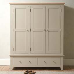 Triple Wardrobe - Chester Limestone - The Cotswold Company - thumbnail 3