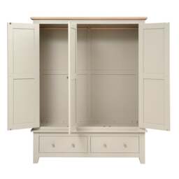 Triple Wardrobe - Chester Limestone - The Cotswold Company - thumbnail 5