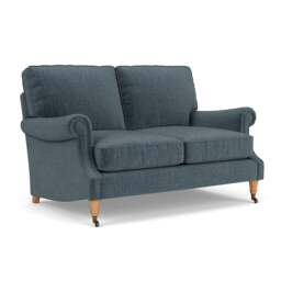 Large 2 Seater Sofa - Teal - Eco Chenille - Taylor High Back - The Cotswold Company - thumbnail 1