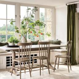 6-8 Seater Extending Dining Table - Elkstone Smoked Oak - The Cotswold Company - thumbnail 1