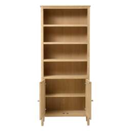 Berkeley Nordic Oak Alcove Bookcase - The Cotswold Company - thumbnail 4