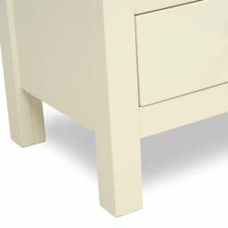 3 Drawer Bedside Table - Simply Cotswold Classic Cream - The Cotswold Company - thumbnail 6