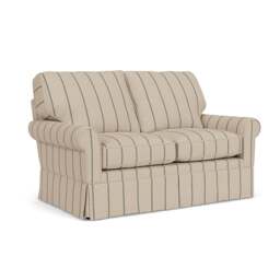 2 Seater Sofa - Charcoal - Compton Stripe - Dawson - The Cotswold Company