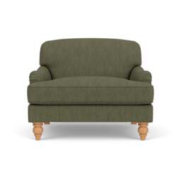 Love Seat - Fern - Luxury Italian Linen - Ashbee - The Cotswold Company - thumbnail 2