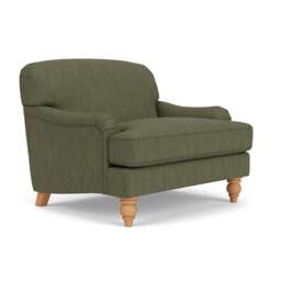 Love Seat - Fern - Luxury Italian Linen - Ashbee - The Cotswold Company - thumbnail 1