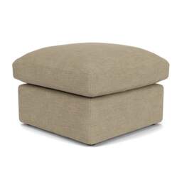 Foot Stool - Apple - Rustic Weave - Clarke Small - The Cotswold Company