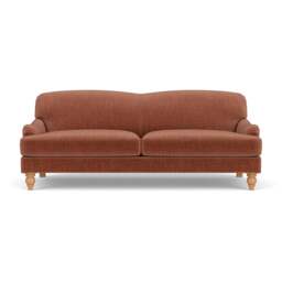 4 Seater Sofa - Cinnamon - Eco Chenille - Ashbee - The Cotswold Company - thumbnail 2