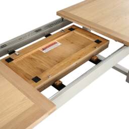 8-12 Seater Extending Dining Table - Chester Dove Grey - The Cotswold Company - thumbnail 6