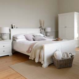 Chantilly Warm White Double Wardrobe - The Cotswold Company - thumbnail 6