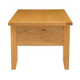 Oakland Rustic Oak Coffee Table with Drawers - The Cotswold Company - thumbnail 3