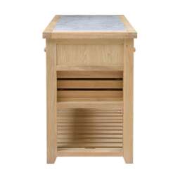 Inglesham Whitewash Oak Kitchen Island - The Cotswold Company - thumbnail 7