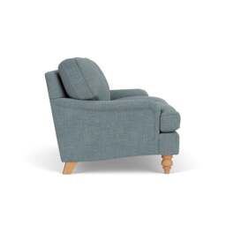 2 Seater Sofa - Teal marl - Rustic Weave - Morris - The Cotswold Company - thumbnail 3