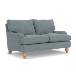 2 Seater Sofa - Teal marl - Rustic Weave - Morris - The Cotswold Company - thumbnail 1