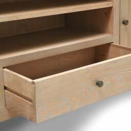 Camille Limewash Oak Xxl Tv Stand up to 90 - The Cotswold Company - thumbnail 7