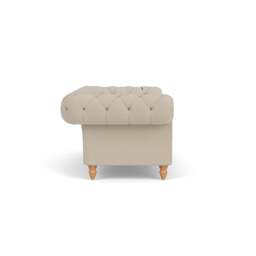 Large 2 Seater Sofa - Natural - Rustic Weave - Harris Chesterfield - The Cotswold Company - thumbnail 3