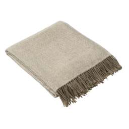 Stow British Wool Natural Throw - Home Accessories - The Cotswold Company - thumbnail 2