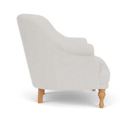Armchair - Grey - Broadway Stripe - Everett - The Cotswold Company - thumbnail 3
