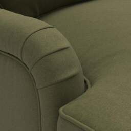 Morris 4 Seater - Forest Green - House Linen Mix - The Cotswold Company - thumbnail 4