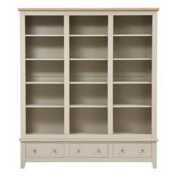 Grand Bookcase - Chester Limestone - The Cotswold Company - thumbnail 4