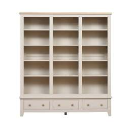 Grand Bookcase - Chester Limestone - The Cotswold Company - thumbnail 3
