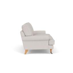3 Seater Sofa - Soft White - Luxury Italian Linen - Stewart - The Cotswold Company - thumbnail 3