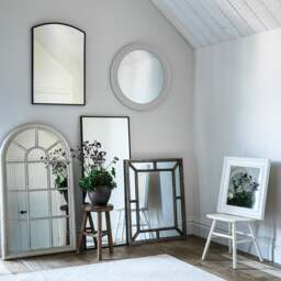 Warm White Round Mirror - Home Accessories - The Cotswold Company - thumbnail 5