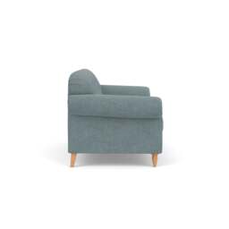 Large 2 Seater Sofa - Teal Marl - Rustic Weave - Chapman - The Cotswold Company - thumbnail 3