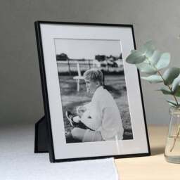 Fine Black Metal Photo Frame 6x8 - Home Accessories - The Cotswold Company