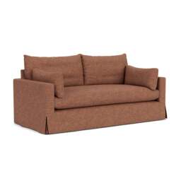 3 Seater Sofa - Brick Marl - Aquaclean Oxford - Ashton - The Cotswold Company
