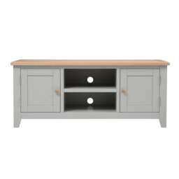 Large Tv Stand up to 60 - Chester Dove Grey - The Cotswold Company - thumbnail 4