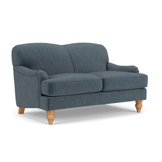 2 Seater Sofa - Teal - Eco Chenille - Ashbee - The Cotswold Company - image 1