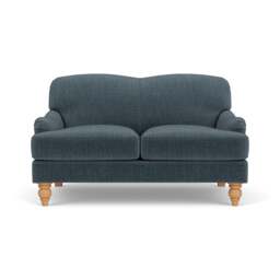 2 Seater Sofa - Teal - Eco Chenille - Ashbee - The Cotswold Company - thumbnail 2