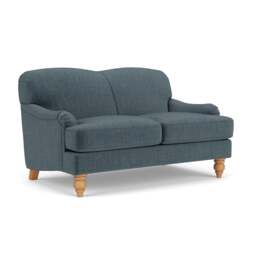 2 Seater Sofa - Teal - Eco Chenille - Ashbee - The Cotswold Company
