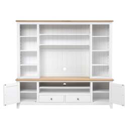 TV and Media Storage Unit - Chester Pure White - The Cotswold Company - thumbnail 6