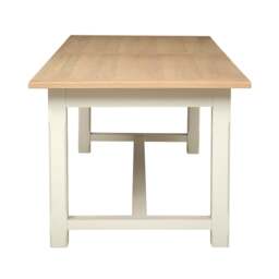 8-12 Ext Dining Table - Chester Classic Cream - The Cotswold Company - thumbnail 7