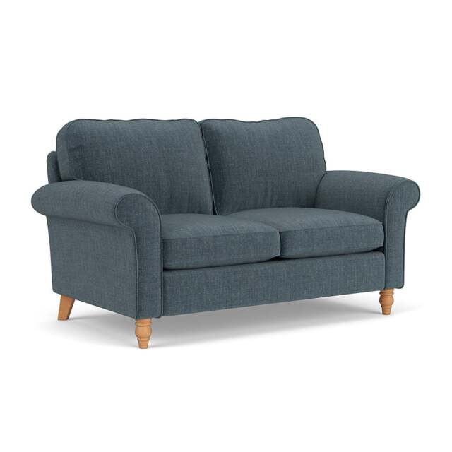 Large 2 Seater Sofa - Teal - Eco Chenille - Hurley - The Cotswold Company - image 1