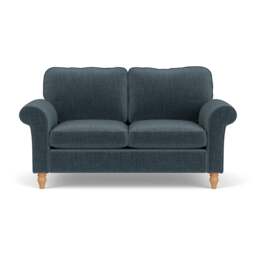 Large 2 Seater Sofa - Teal - Eco Chenille - Hurley - The Cotswold Company - thumbnail 2
