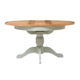 Sussex Sage Green 4-6 Seater Round Dining Table - The Cotswold Company - thumbnail 4