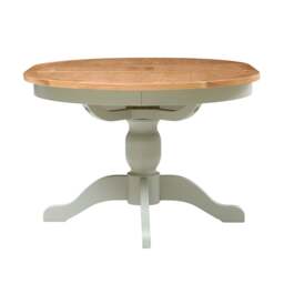 Sussex Sage Green 4-6 Seater Round Dining Table - The Cotswold Company - thumbnail 5