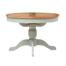 Sussex Sage Green 4-6 Seater Round Dining Table - The Cotswold Company - thumbnail 3