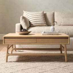 Winson Light Oak Coffee Table - The Cotswold Company - thumbnail 3