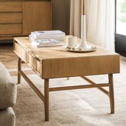 Winson Light Oak Coffee Table - The Cotswold Company