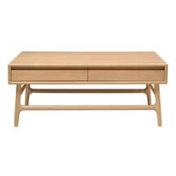 Winson Light Oak Coffee Table - The Cotswold Company - thumbnail 4