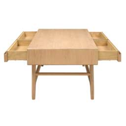 Winson Light Oak Coffee Table - The Cotswold Company - thumbnail 5