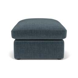 Foot Stool - Teal - Eco Chenille - Clarke Small - The Cotswold Company - thumbnail 3