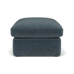 Foot Stool - Teal - Eco Chenille - Clarke Small - The Cotswold Company - thumbnail 2