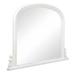 Moreton Overmantel Mirror - Warm White - Home Accessories - The Cotswold Company - thumbnail 2